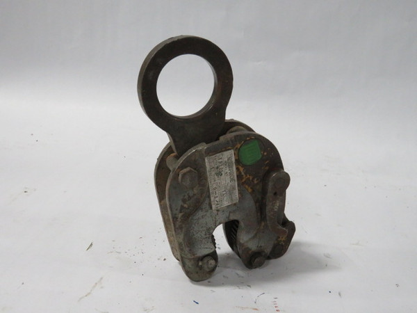 Renfroe Model TL Vertical Lifting Clamp 1 Ton Capacity  USED