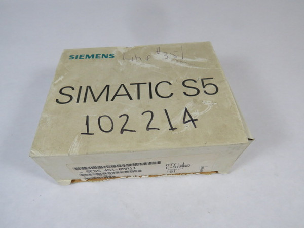 Siemens 6ES5-451-8MA11 Output Module 24VDC  NEW