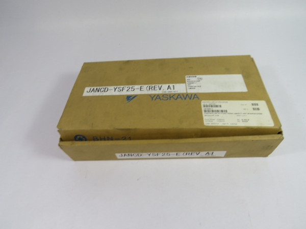Yaskawa JANCD-YSF25-E Robot Safety Board  NEW