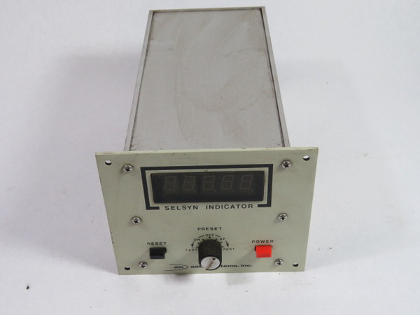 ASI P5255-3-5-0B Selsyn Indicator  USED