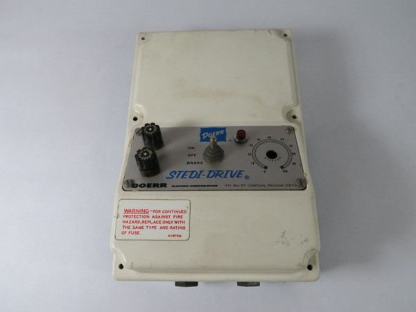 Doerr 333104BH857 Stedi-Drive 230VAC 180VDC 14.9 AC AMPS 2HP 50/60HZ  USED
