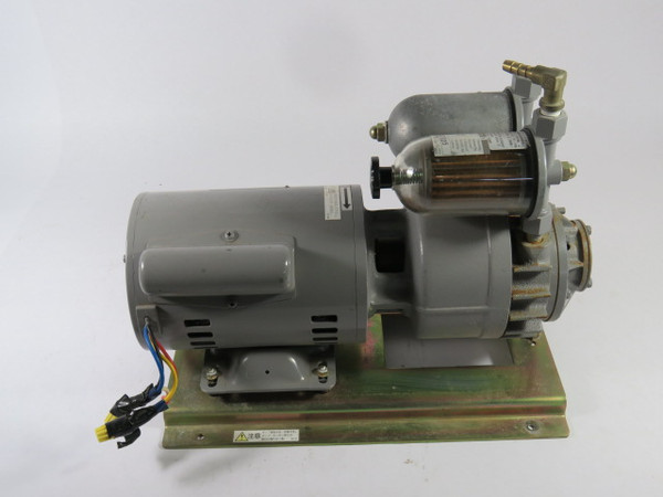 Mitsuvac MSV-100-1 C/W Motor Hitachi 0.25kW 1440/1730RPM 100/110V 71 DP  USED