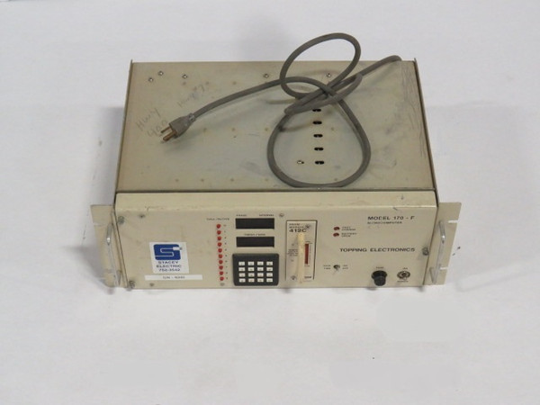 Topping Electronics 170-F Microcomputer W/ 412C Plug-In Circuit PROM Module USED