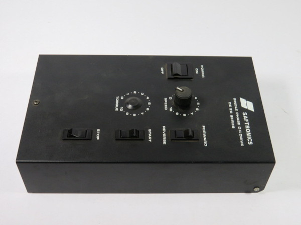 Saftronics DC Drive 1/4-2HP Range Input 15A 240VAC Output 180V/10A  USED