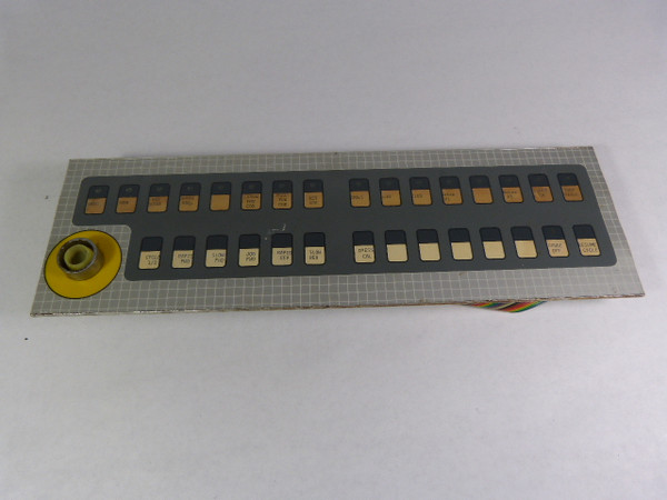 Marposs Operator Panel Keypad 6830200705  AS IS