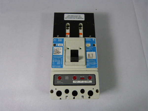 Cutler Hammer HDK3400F Circuit Breaker 400amp 3 Pole  USED