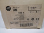 Allen-Bradley 700-P1200A1 Series B Control Relay 115-120V@60Hz 110V@50Hz  NEW
