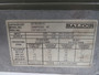 Baldor ZD18H201-E Vector Drive MISSING BOARDS AS IS
