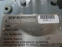 Sew-Eurodrive 3HP 1720rpm 330/575V TEFC c/w Gear Reducer 13.25:1 USED
