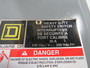 Cutler-Hammer CH321NRB Fusible Safety Switch 30A 240VAC 250VDC 3P  USED