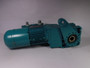 Lenze 0.68kW 1.705RPM 480V TEFC 3Ph 1.40A C/W Gear Box 49.133:1 Ratio  USED