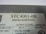 TB Wood XFC4001-0B Micro Inverter 1HP 7-460V 2.2A USED