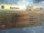 Siemens 6SE7032-7ES87-2DC0 Braking Resistor 42.5kW 135A 2.35 Ohms NEW