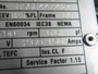 Nord 1.00HP 1750RPM 332/575V 80 TEFC 3Ph 60Hz C/W Gearbox 27.65:1 Ratio  USED