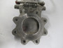 Technaflow S17-D Knife Gate Valve Size 4" 150PSI CWP Temp AMB 8 Bolt USED