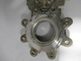 Velan L12-0320C-13BL Knife Gate Valve Size 4" Class 150 Seat Viton A USED