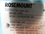Rosemount 8703-THA040C1 High Signal Magnetic FlowTube Size 4" 275 PSI USED