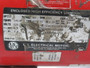 US Motors 2.0HP 1725RPM 230/460V 145JM TEFC 6.2A 60Hz CRACKED COVER USED