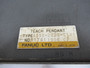 GE Fanuc A05B-2020-C141 Karel GMF Robotic Teach Pendant CRACKED CASE AS IS