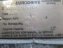 Sew-Eurodrive SA47A Gear Reducer 69.39:1 Ratio 1370Lbs IN C/W Motor RFB