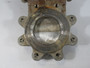 Flow Control CA03 Knife Gate Valve Size 4" 8 Bolt Pattern USED