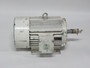 Brook Crompton 10HP 1755RPM 575V 215T TEFC 3PH 9.7/12.0A 50/60Hz USED