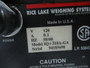 Rice Lake IQ+310A-GA Weighing & Labeling Assembly 120V AS IS