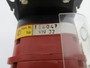 Electra E-VN323 Locking Cam Switch Base 45A 660VAC *Crack to Top Plate* USED
