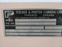 Fischer & Porter 50SF1222C1B Signal Converter Transmitter 117V 4-20MADC USED