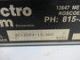 Electro EC-3004-10-AD0 Rotary Cam Limit Switch 115VAC 3000rpm 4 Shaft USED