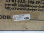 Dwyer 252-AF Inclined Manometer Air Filter Gauge .20-0-2.0" wc NEW