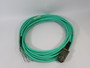 Generic BCI-PUR-ES-SRM25-030 Green Encoder Cable w/MS3106E18-1S 16m USED
