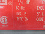 Weg 3/4HP 1745RPM 115/230V B56C TEFC 1Ph 11.0/5.50A 60Hz C/W Pump USED
