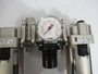 SMC AC40-N04DG-T-3Z Combo Unit Filter, Lubricator & Regulator w/Gauge NOP