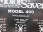 MotorSaver MS400460 Motor Protector Model 400 460VAC 60Hz 3Ph NEW