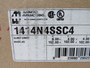 Hammond 1414N4SSC4 SS Junction Box 6"x4"x4" C/W Removable Inner Panel NEW