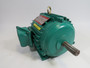 Hyundai AC Motor 2HP 1725RPM 203-230/460v 145T TEFC 3PH NO FAN COVER USED