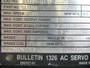 Allen-Bradley 1326AB-B430E-21-K4 AC Servo Motor 1.5kW 3200RPM .88VDC USED