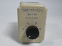 Electromatic SB115-024 S-System Timing Relay 11-Pin 24VAC USED
