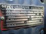 Sew-Eurodrive 1.5kW 1720RPM 600V TEFC C/W Gear Reducer 10.8:1 Ratio USED