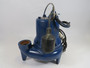 Liberty Pumps LE51M Sewage Pump 2" Inlet/Outlet w/ Float Switch SHELF WEAR USED
