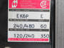 Hammond EK6P Transformer Type E 350VA Pri.240/480V Sec.120/240V 60Hz 1Ph USED