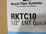 Royal RKTC10 ENT to EMT Set Screw Adapter 1/2" Lot of 62 SHELF WEAR NEW