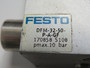 Festo 170858 DFM-32-50-P-A-GF Guide Cylinder 32mmB 50mmS SHELF WEAR USED