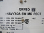 Northern Telecom QRF8D 48V/40A Switch Md Rectifier USED