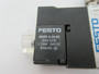 Festo 196850 CPE10-M1BH-3GLS-QS-6 3/2 Way Solenoid Valve 24VDC 0.9-10 bar NOP