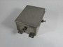 Hammond 1414N4PHSSG4 Junction Box w/ Hinge Cover and Panel 8" x 6"x 4" USED