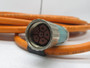 Siemens 6FX5002-5DS01-1BA0 Base Cable For Servo Drive 1000V @ 80C 500mA CUT USED