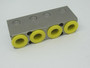 ATI 9120-FN4-T Fluid/Air Module Stainless Steel 3/8" NPT 4 Ports NEW