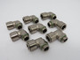 Festo 578290 NPQH-L-G38-Q14-P10 Brass Push-In L-Fitting G3/8 x 14mm Lot of 8 NWB